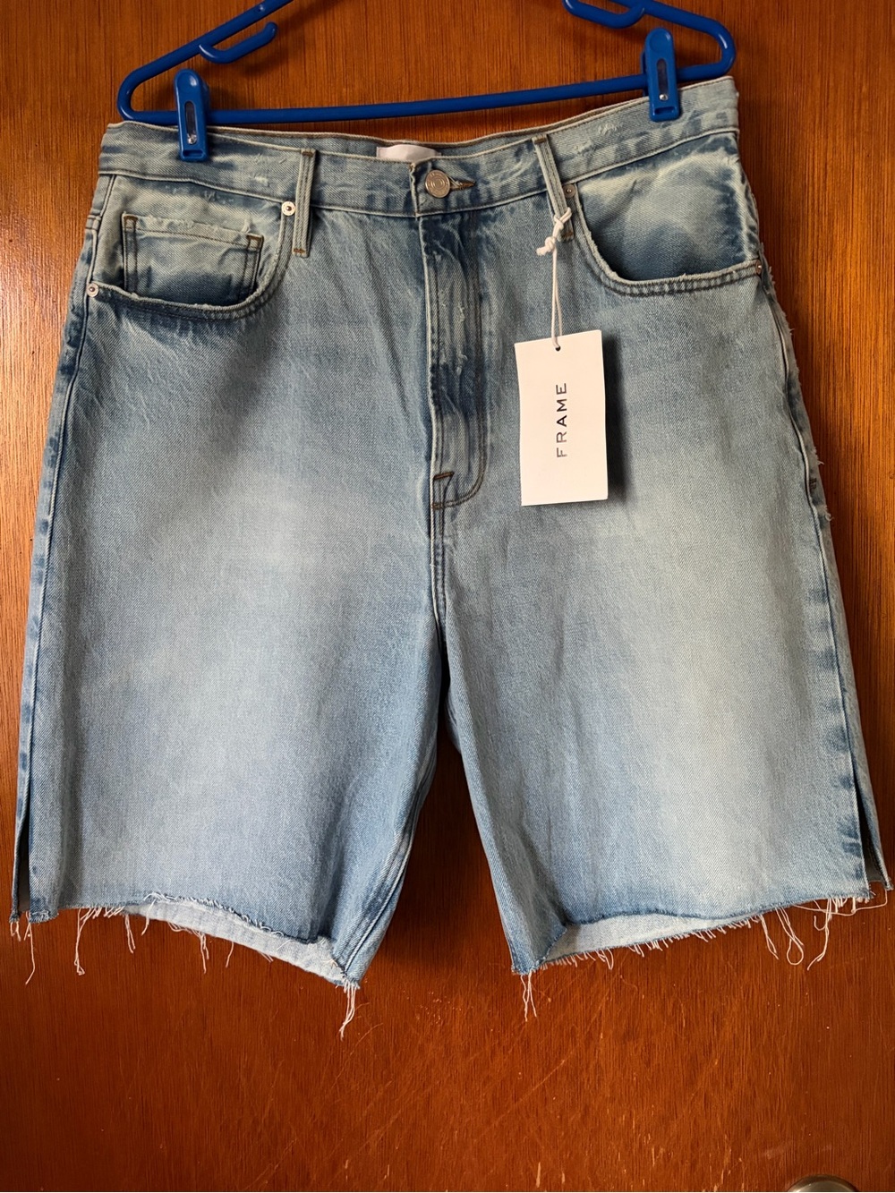 Frame Denim Light Wash Women’s Denim Shorts